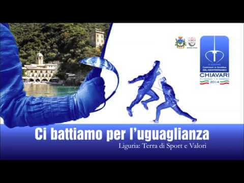 Spot Campionati di Scherma del Mediterraneo Chiavari 2014